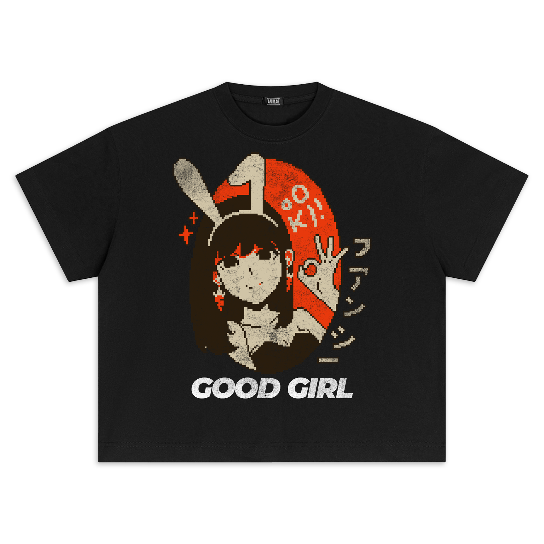 GOOD GIRL T-SHIRT - BLACK